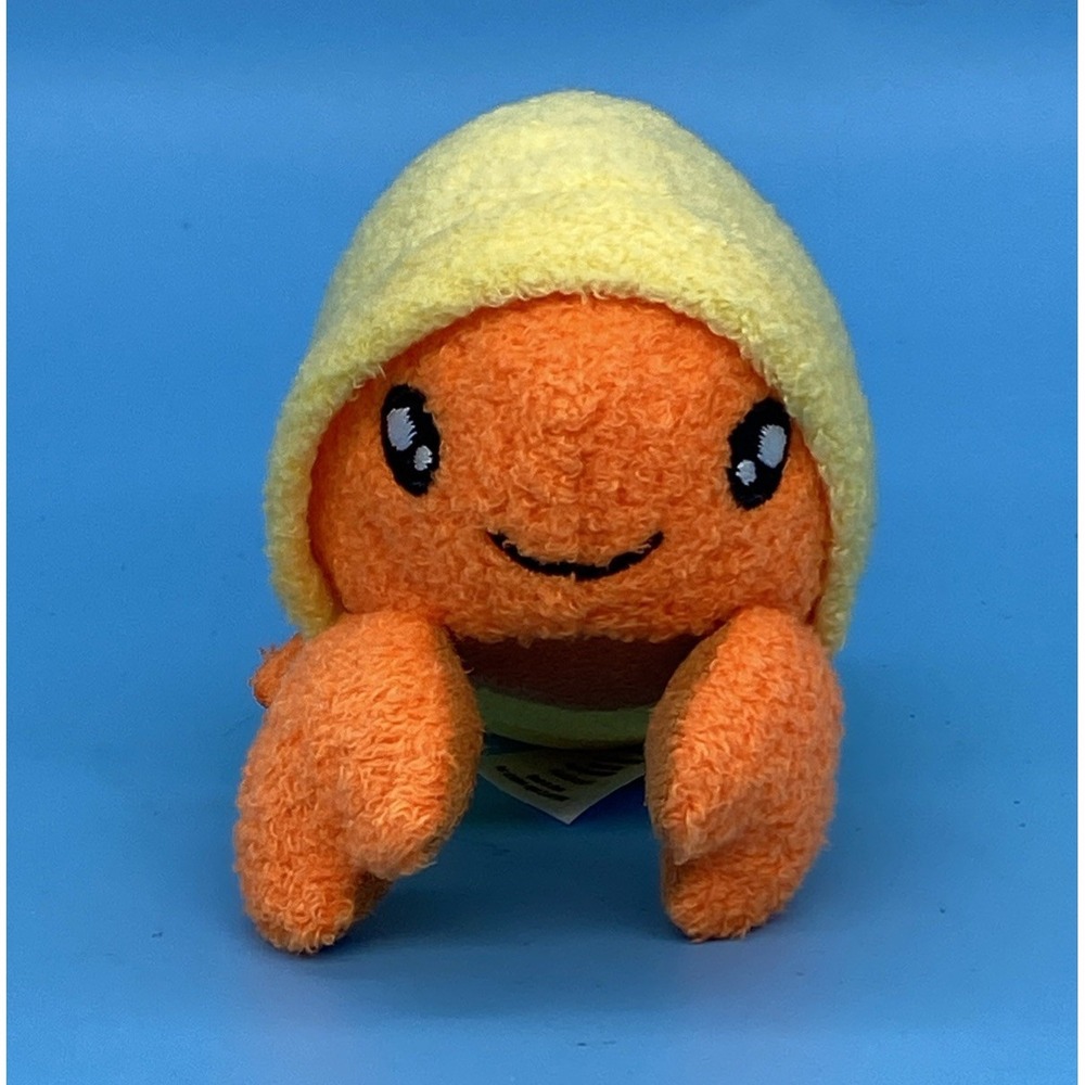 Musu-Beanies Hele The Hermit Crab Plush Hawaiian Stuff Stuffed Animal Toy 4"